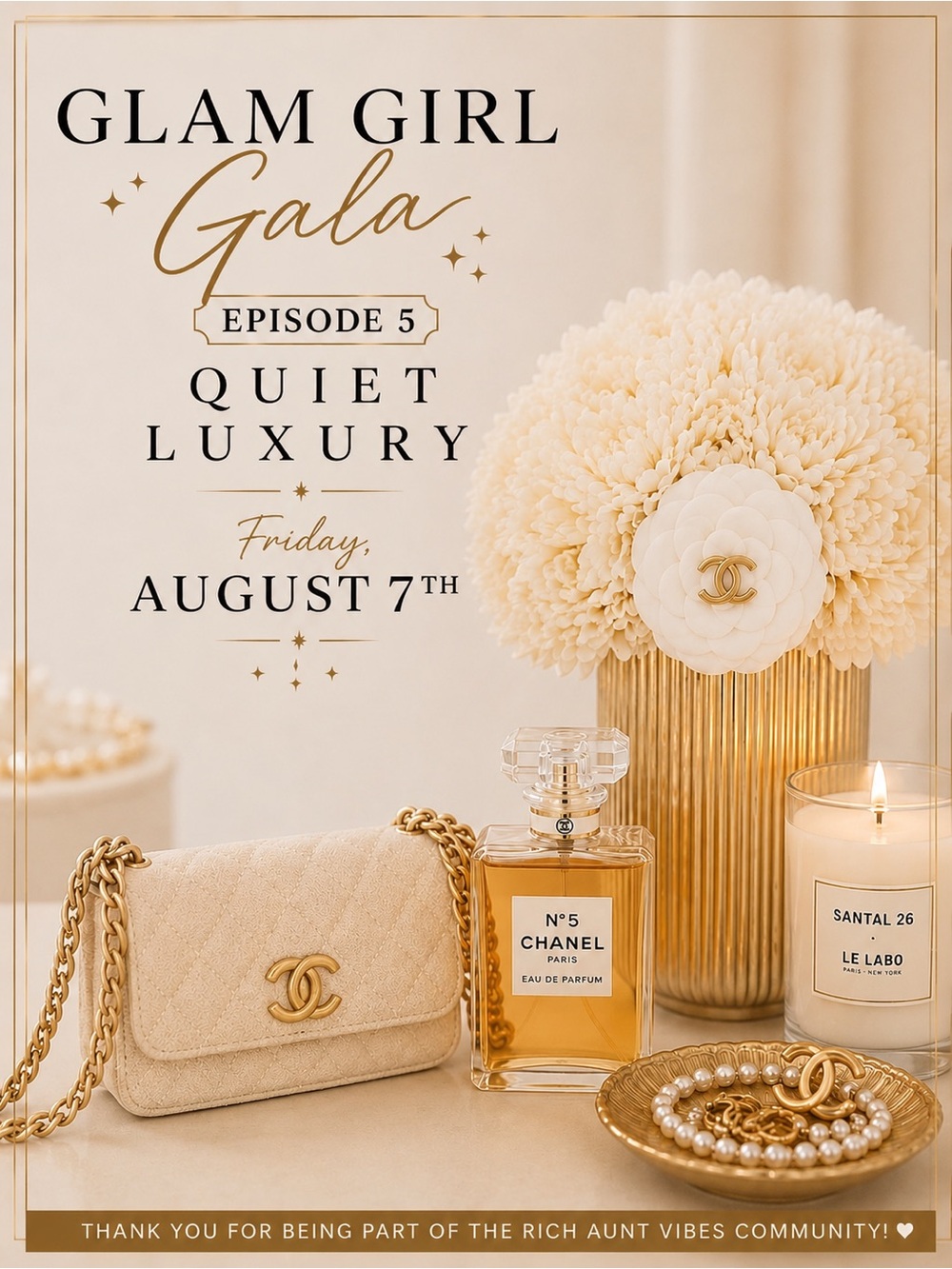 Glam Girl Gala ✨ Friday August 7th!
🎉🇺🇲🛍